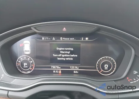 2018 Audi Q5 2.0T Premium/2.0T Tech Premium z USA, uszkodzony, nr VIN WA1BNAFY4J2001455